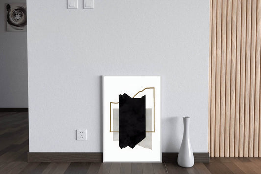 Black Framed Fragment Wall Art - beink online art store