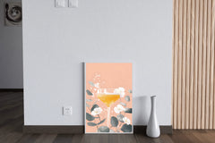 Glass of Orange Juice Wall Art