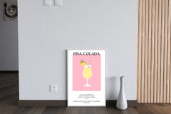 Pina Colada lemon Wall Art