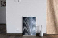 Curved Lines Abstract Wall Art