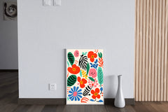 Colorful Floral Painting Art