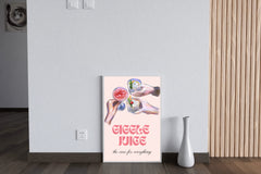 Giggle Juice Wall Art