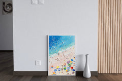 Vibrant Beach Daydream Modern Wall Art