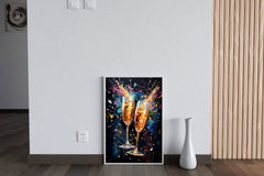 Oil Painting Of Drinking Cup Wall Art