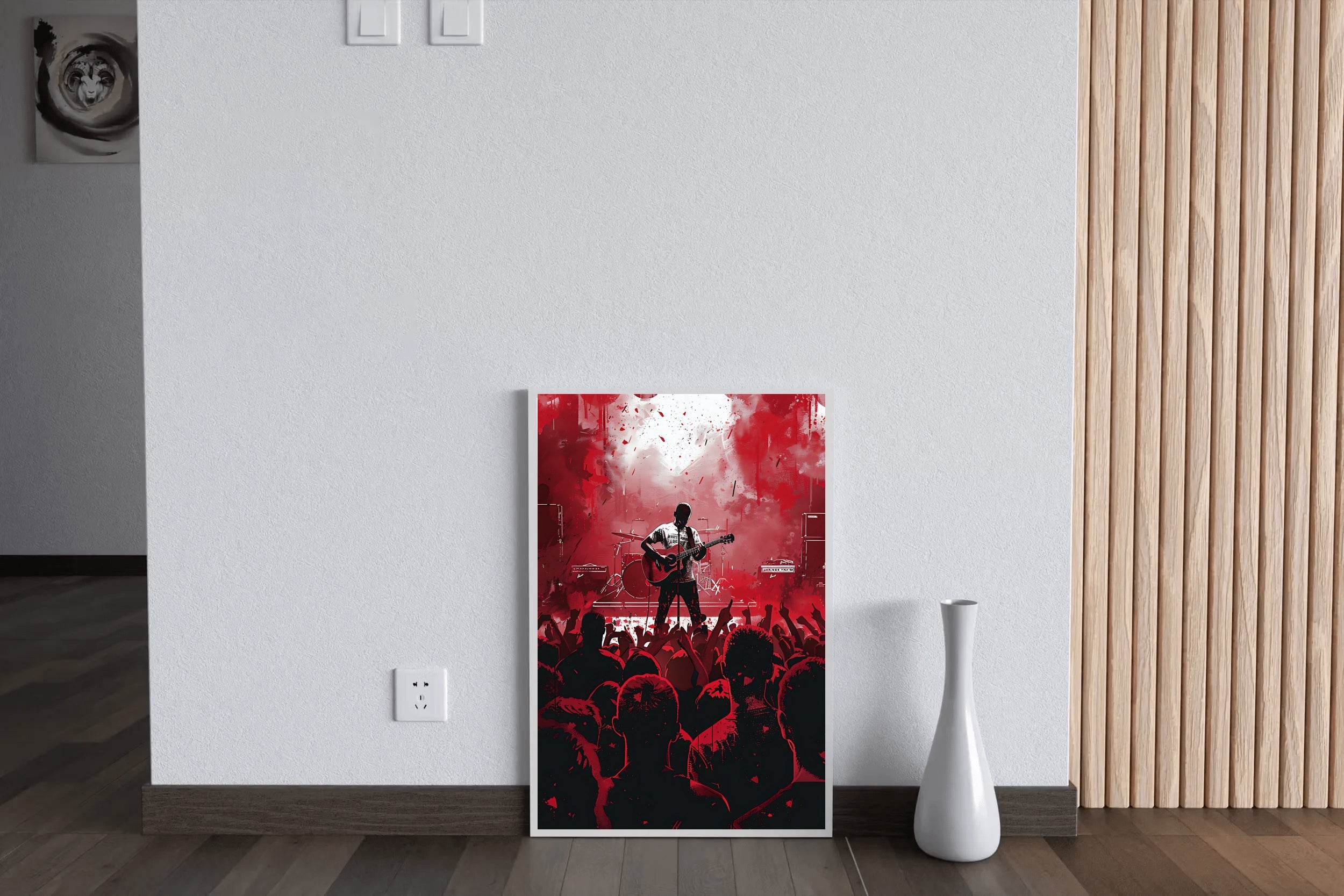 Heavy Metal Music Concert Wall Art - beink online art store