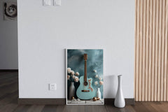 Live Nature With Guitar Wall Art - beink online art store