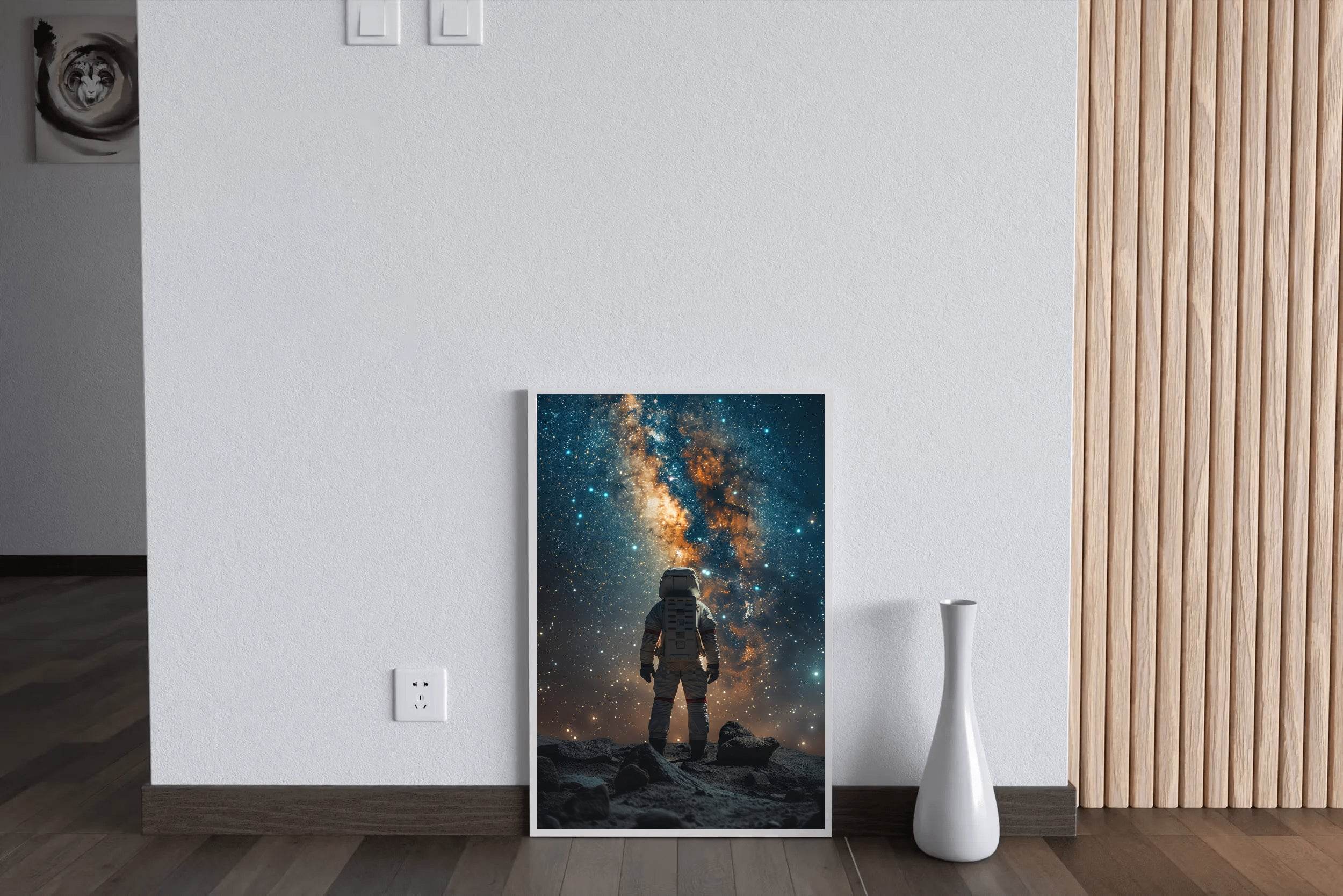 Astronaut in space Wall Art - beink online art store