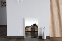 House On Lake Wall Art