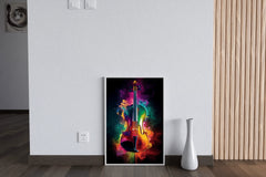 Jackson Metallic Guitar Wall Art