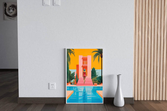 Summer Escape - State of Relaxation Wall Art - beink online art store