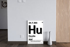 Hustle 24.7.365 Motivational Wall Art - beink online art store