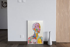 Colorful Anatomy- Oil Paint Women Wall Art