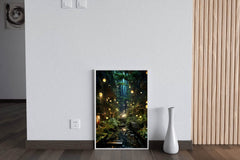 Blue Forest In The City Wall Art - beink online art store