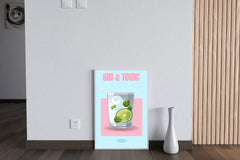 Gin Tonic Wall Art