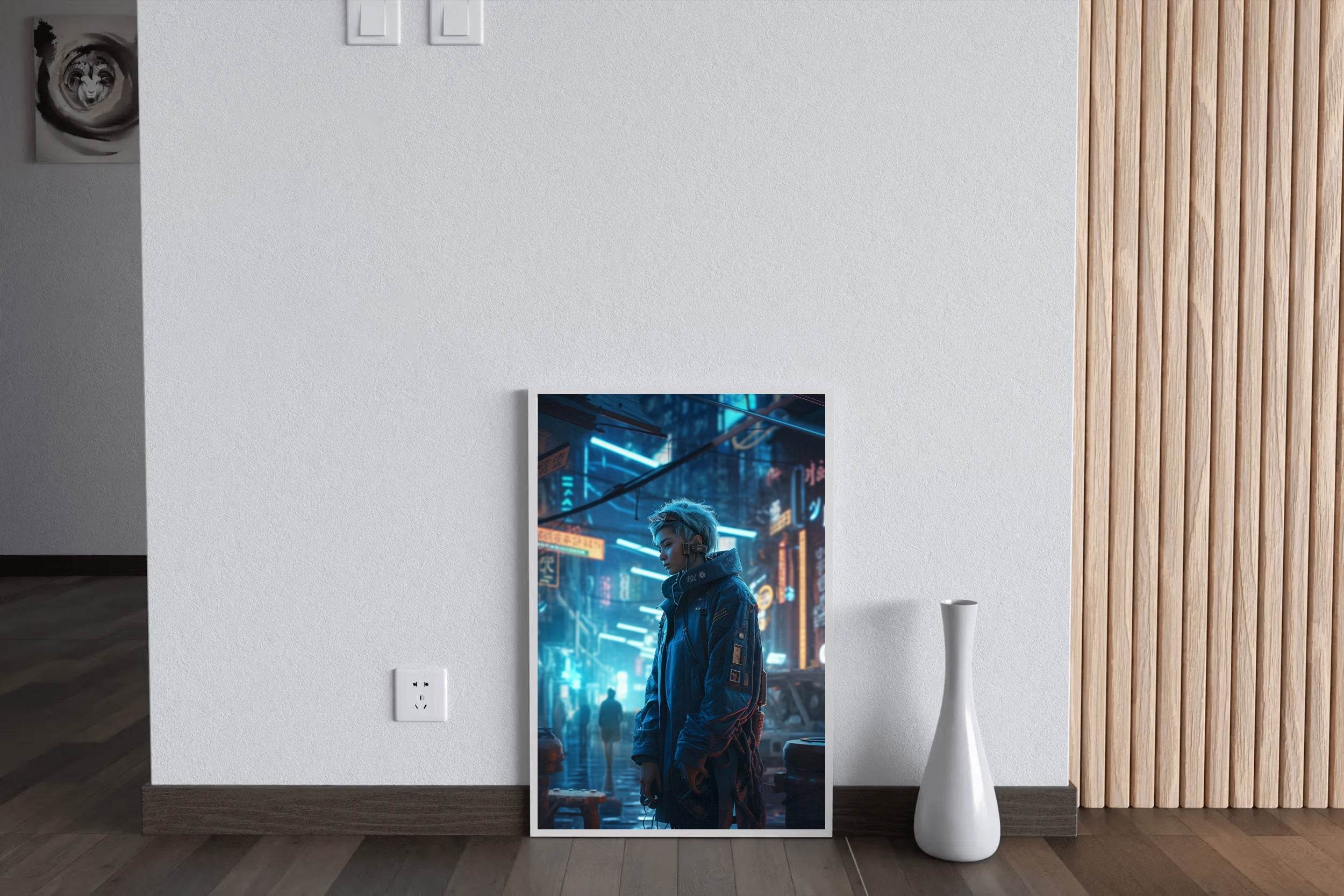 Anime Cyberpunk Wall Art - beink online art store
