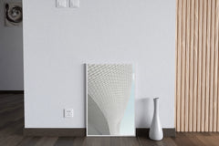 Building Bottom Curved View Abstract Wall Art