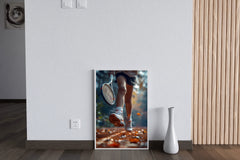 Sports Shoes For Tennis Wall Art