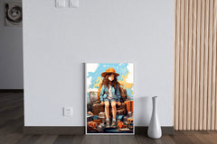 Adventure Anime Girls Anime Wall  Art