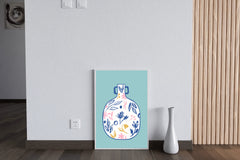 Vase With Flower Design Wall Art