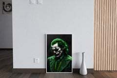 Painting of Joker Character Premium Wall Art