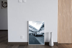 Porsche 992 GT3 White Wall Art