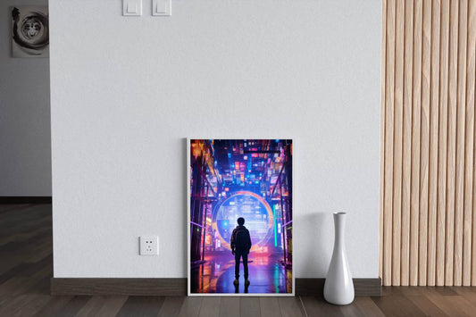 Against Technology Wall Art - beink online art store