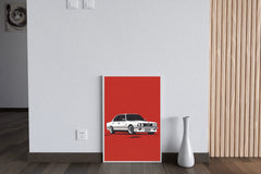 BMW E3 Classic Wall Art