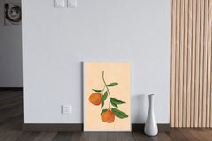 Fruit Tree Branch With Oranges Wall Art