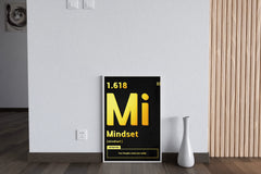 1.618 Mindset Motivational Wall Art