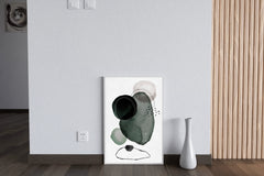 Water Color Shapes Abstract Wall Art