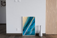 Sea Waves Abstract Wall Art