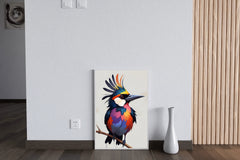 Watercolor Kingfisher Bird Wall Art