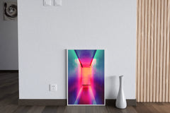 Multicolor LED Room Abstract Wall Art