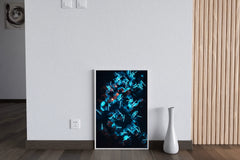 3D LED Crystals Abstract Wall Art