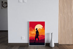 Anime Style Boxing Day Wall  Art