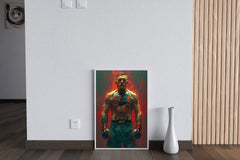 Master Flame Sports Aesthetic Wall Art Poster for Living Room, Home & Wall Decor | McGregor