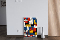 The Mondrian Cats by Tobe Fonseca