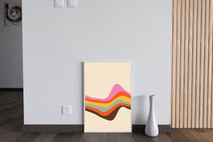 Colored Line Drawing Wall Art - beink online art store
