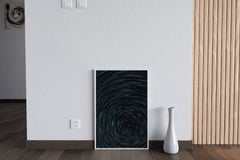 Night Sky Timelapse Abstract Wall Art