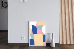 Abstract Geometric Shapes Wall Art