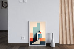 Creative Shape Background Abstract Wall Art