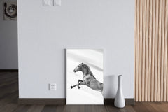 Sorrel Horse Black & White Wall Art