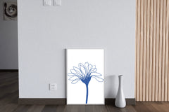 Blue Agapanthus Wall Art