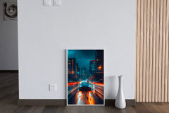 Tesla Model S Wall Art