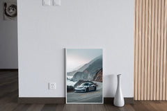 Porsche 911G Silver Wall Art