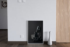 Still Life of Ashes Black & White Wall Art