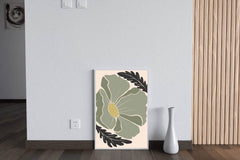Giant Ivy Flower Painting Wall Art - beink online art store