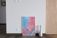 Liquid Waves Abstract Wall Art