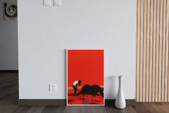 Sick Black Horse Wall Art