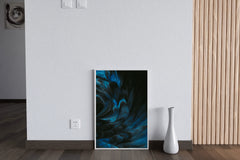 Oil Paint Milkyway View Abstract Wall Art